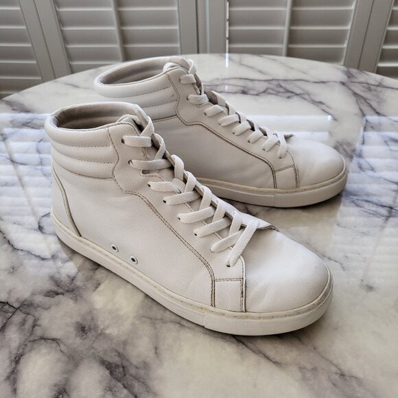 Fuego Other - Fuego High Top Dance Sneakers - White - Men's Size 9.5, Women's Size 10.5